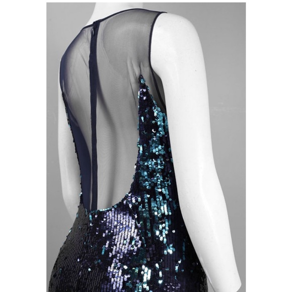 MERMAID SEQUIN DRESS - Picture 2 of 9